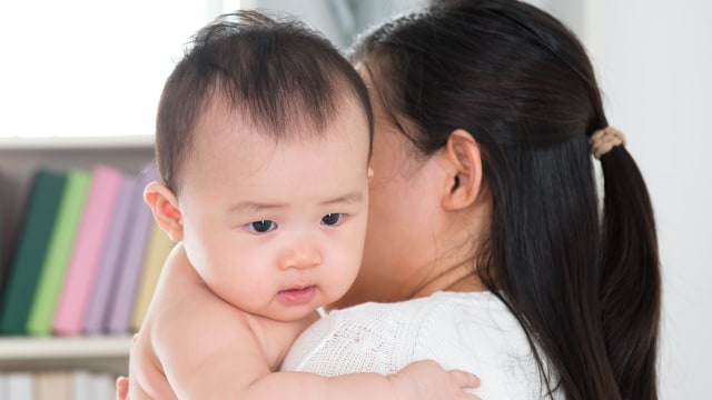 Ilustrasi bayi cegukan. Foto: Shutter Stock