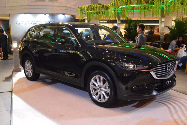 All-new Mazda CX-8 varian Touring resmi meluncur di Indonesia, Jumat (22/11). Foto: Bagas Putra Riyadhana