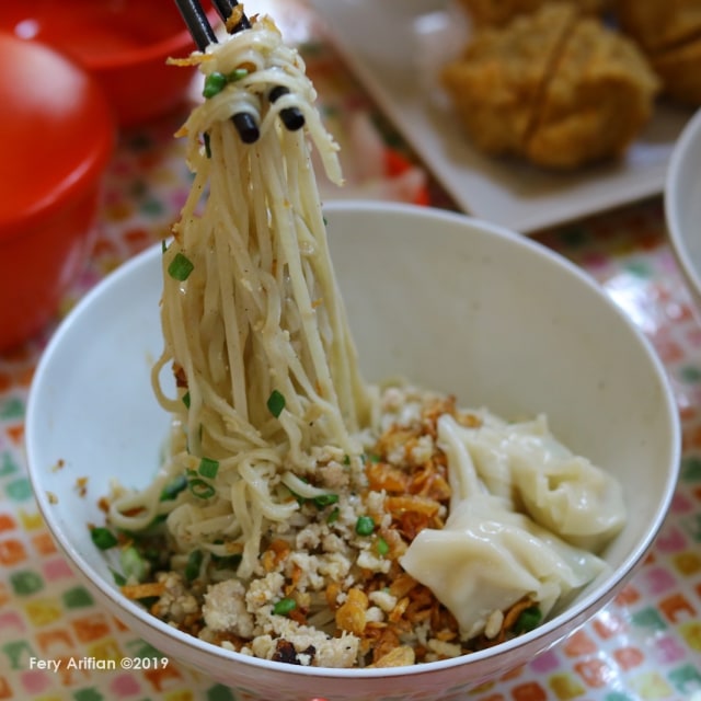 Cwie Mi khas Malang. (Foto: Fery Arifian)