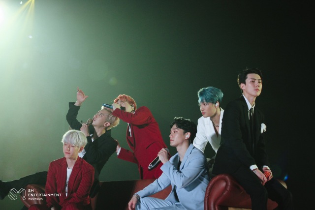 Konser EXO di Jakarta. Foto: SM Entertainment