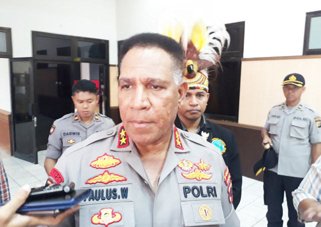 Kapolda Papua, Irjen Polisi Paulus Waterpauw. (Foto Liza)