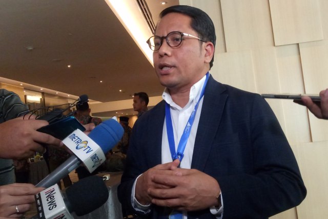 Dirjen Pendidikan Islam Kemenag Kamaruddin Amin di Hotel Pullman, Jakarta, Selasa (26/22). Foto: Nadia Riso/kumparan