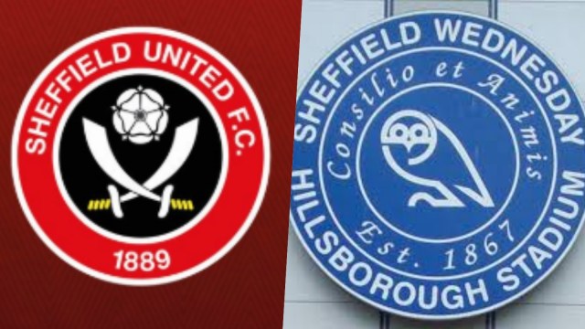 Logo Sheffield United dan Sheffield Wednesday. Foto: Twitter/@SheffieldUnited & Wikimedia