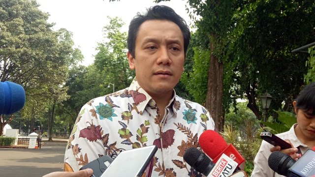 Ketua Umum PKPI Diaz Hendropriyono di Kantor Wakil Presesiden, Jakarta, Selasa (26/11). Foto: Nadia Riso/kumparan