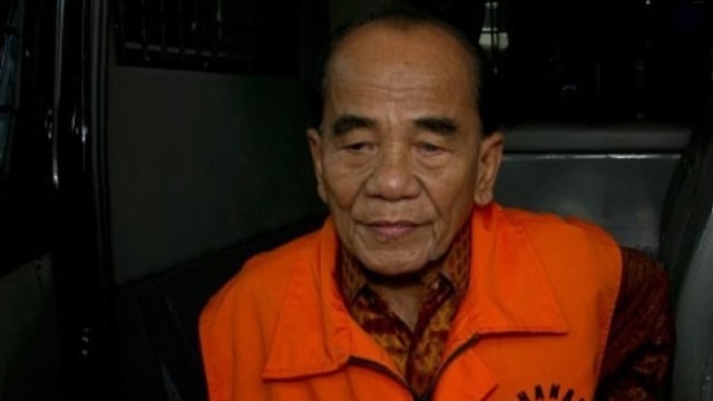Mantan Gubernur Riau, Annas Maamun. Foto: Antara