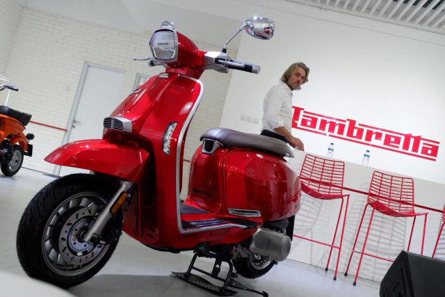 Pembukaan diler pertama Lambretta di Indonesia. Foto: Aditya Pratama Niagara