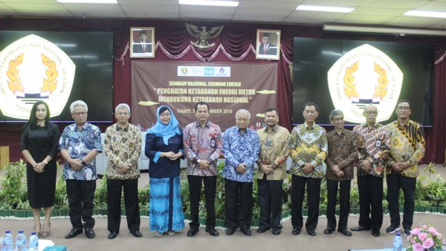 Seminar Nasional Ekonomi Energi bertajuk Penguatan Ketahanan Energi untuk Mendukung Ketahanan Nasional, Kamis (18/11/2019). Foto: Birgita.