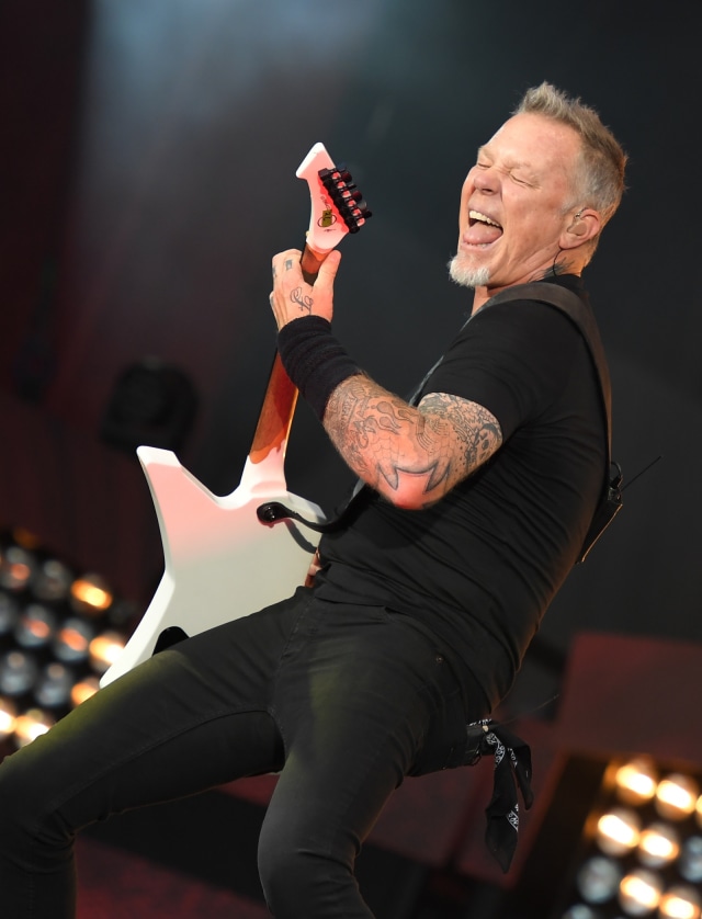 James Hetfield. Foto: AFP/ANGELA WEISS