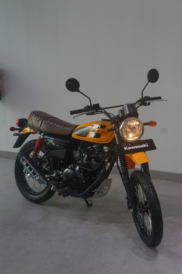Kawasaki W175TR Foto: Muhammad Ikbal/kumparan.com