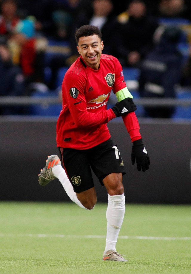 Jesse Lingard dipuji Solskjaer. Foto: Reuters/Valentyn Ogirenko