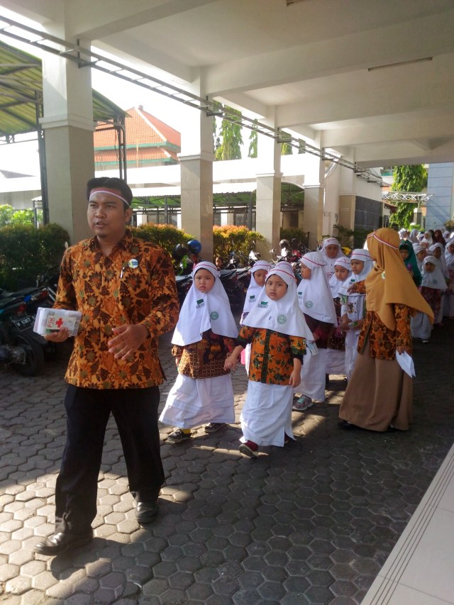 Siswa di SDIT Raudlatul Jannah. Foto: Dok. Raudlatul Jannah