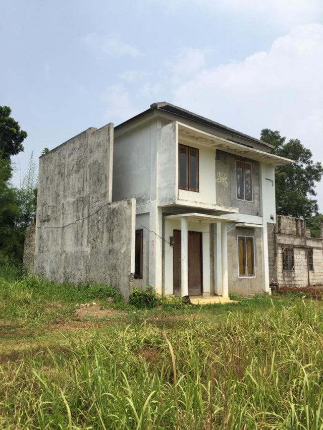 Kondisi rumah di perumahan syariah New Alexandria di Kampung Sudimampir, Bojong Gede, Bogor. Foto: Andesta Herli Wijaya/kumparan