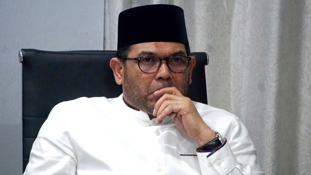 Anggota DPR Fraksi PKS, Nasir Djamil saat diskusi dengan tema "Wajah Islam Politik Pasca Pilpres 2019" Di Kantor Parameter Politik, Jakarta. Foto: Irfan Adi Saputra/kumparan