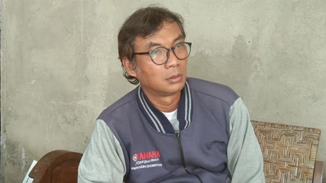Wahyu Pranowo, saat dijumpai wartawan. (Tara Wahyu)