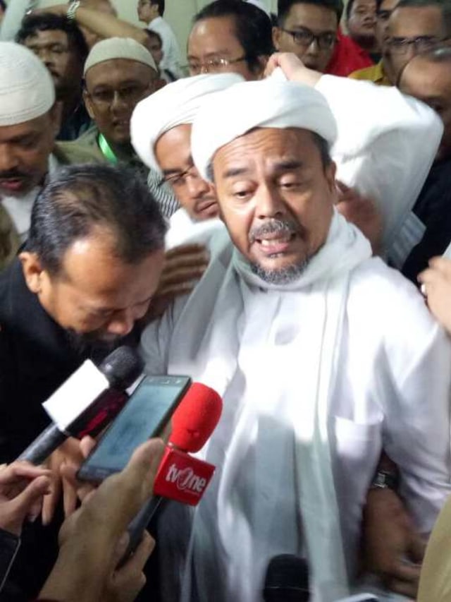 Habib Rizieq Shihab Foto: Aprilandika Pratama/kumparan
