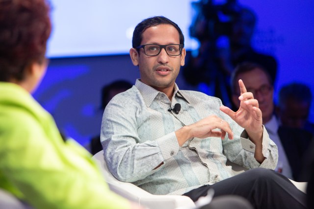 Nadiem Makarim, Mendikbud. (Foto: Flickr: World Economic Forum)