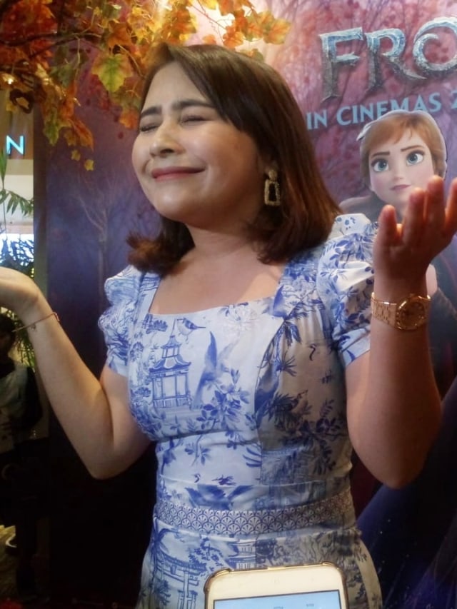 Prilly Latuconsina di Epicentrum XXI, Jakarta Selatan, Sabtu (30/11). 
 Foto: Regina Kunthi Rosary/kumparan 