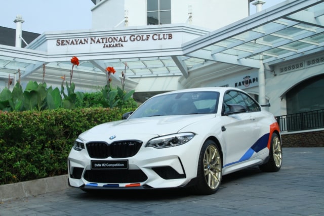 BMW M2 Competition dengan M Performance Parts  Foto: dok. BMW Group Indonesia