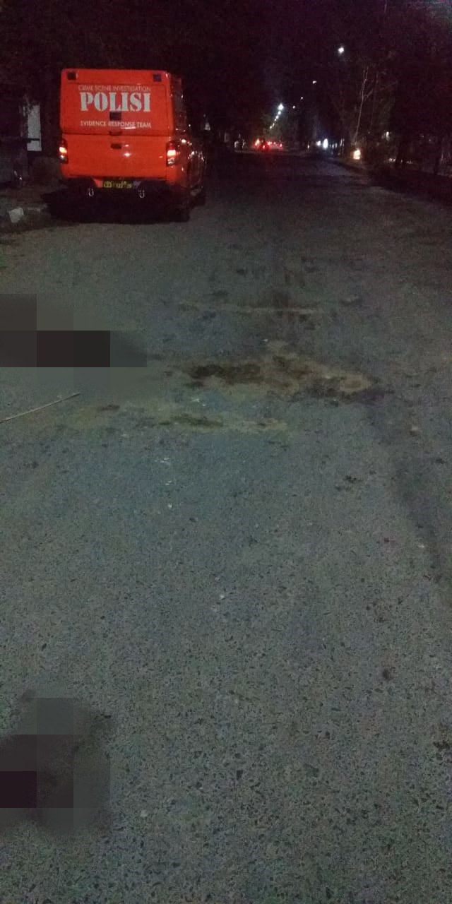 Lokasi pembacokan pria asal Jawa Tengah oleh orang tidak di kenal. Foto: Dok. Istimewa