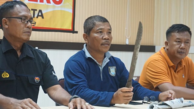 Polisi tangkap pelaku pembacokan di Yogyakarta, Jawa Tengah. Foto: Dok. Istimewa