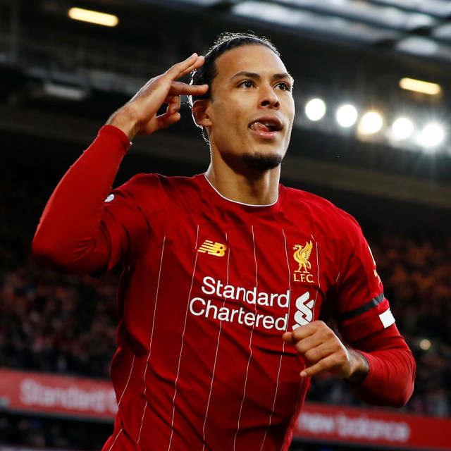 Virgil Van Dijk, bek andalan Liverpool. Foto: Action Images via Reuters/Jason Cairnduff