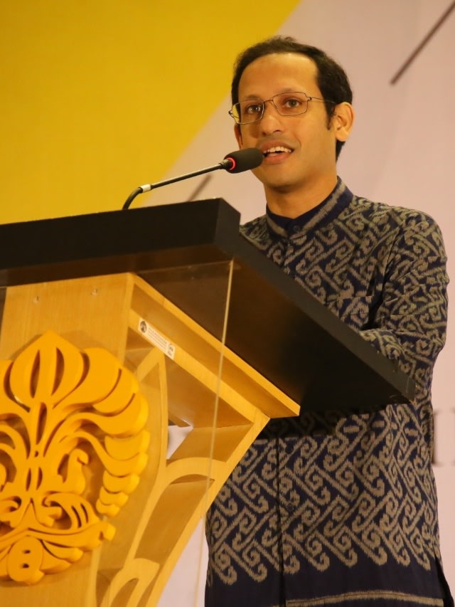 Mendikbud Nadiem Makarim. Foto: Dok. Humas UI