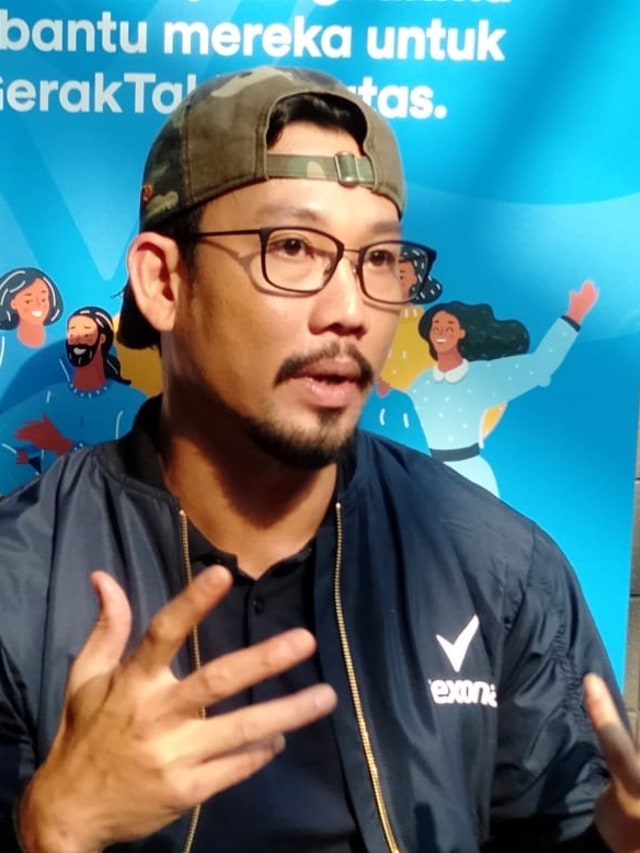 Denny Sumargo ditemui di acara Rexona Luncurkan Kampanye ‘Gerak Tak Terbatas’. Foto: Sarah Yulianti Purnama/kumparan 
