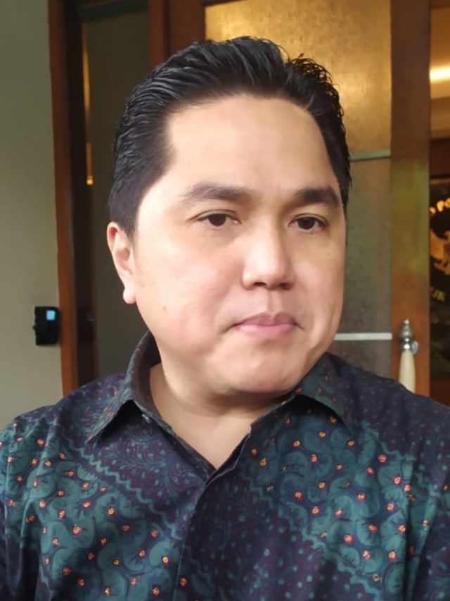 Menteri BUMN Erick Thohir di Kemenkopolhukam, Jakarta Pusat, Kamis (5/12). Foto: Maulana Ramadhan/kumparan