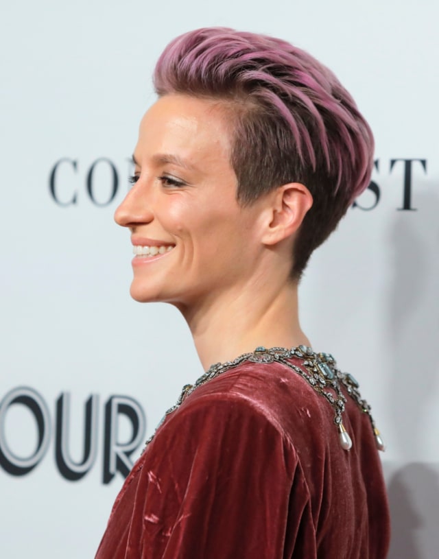 Megan 'The Viper' Rapinoe dalam acara  Foto: Reuters/Andrew Kelly