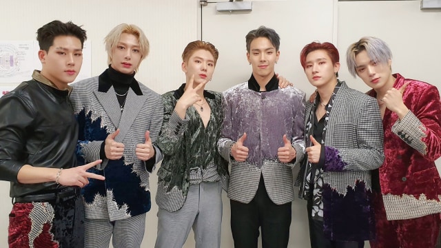 Monsta X. Foto: Twitter/@OfficialMonstaX