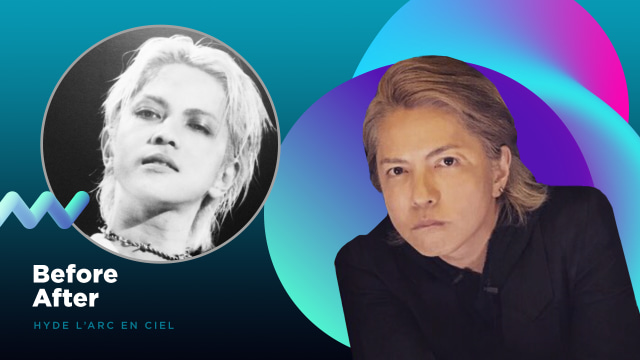 Vokalis L'Arc~en~Ciel, Hyde. Foto: desainer:  Sabryna Putri Muviola/kumparan