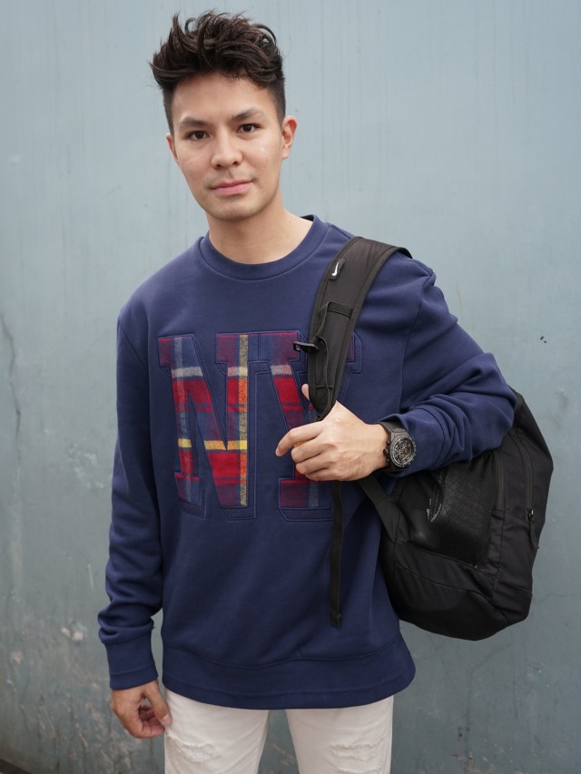 Artis sinetron Fero Walandouw saat ditemuibdi studio Trans TV, Jakarta, Jumat, (6/12).  Foto: Ronny 