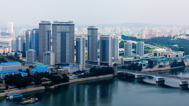 Ilustrasi Kota Pyongyang, Korea Utara. Foto: Shutter Stock 