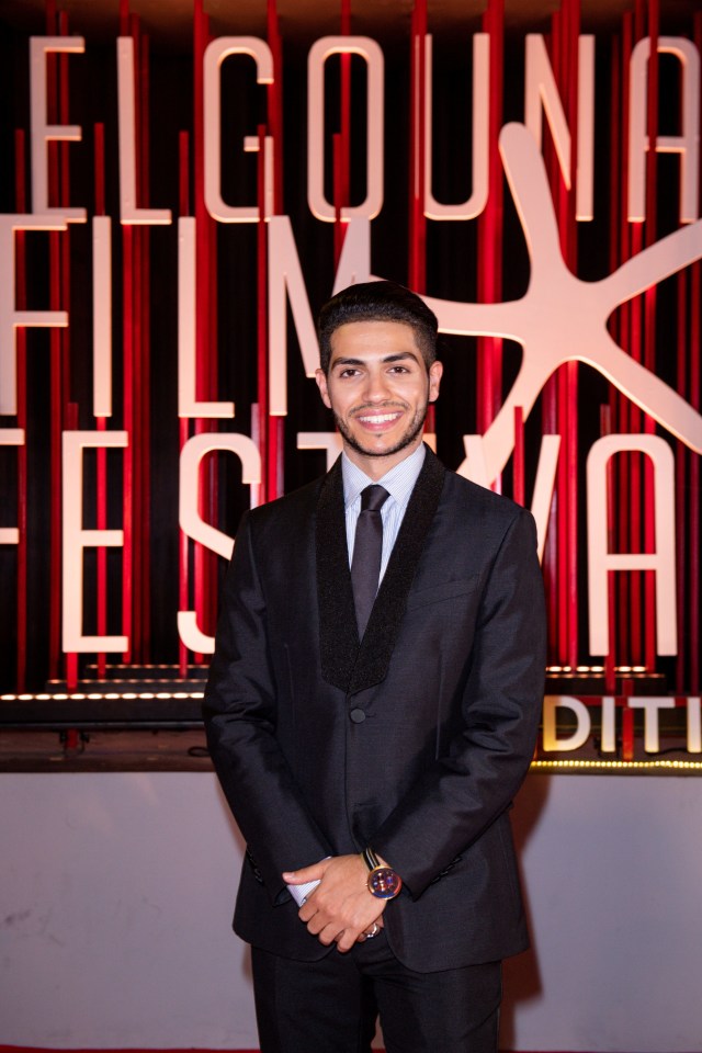 Mena Massoud. Foto: Ammar Abd Rabbo/El Gouna Film Festival/ via AFP