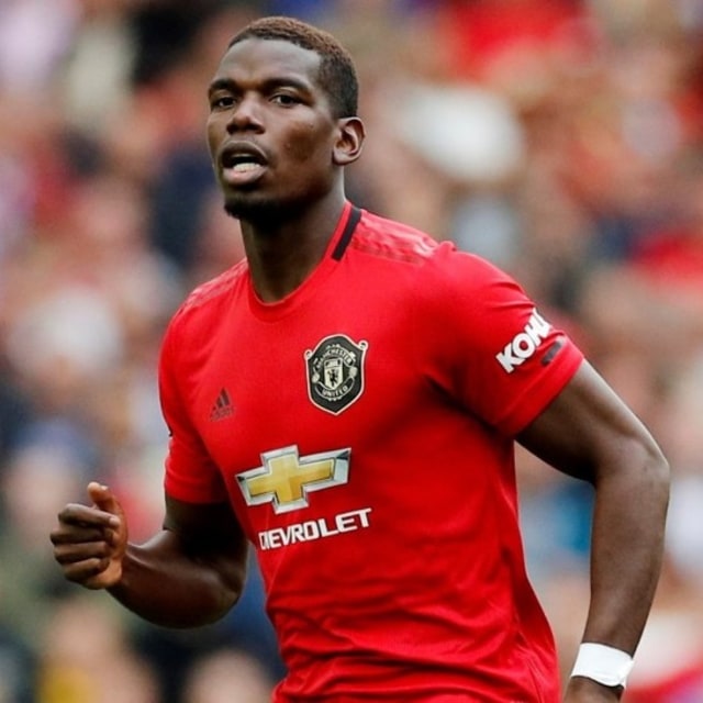 Paul Pogba pada pertandingan melawan Chelsea di Premier League. Foto: Phil Noble/Reuters