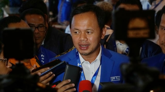 Bima Arya Sugiarto menghadiri Rapat Kerja Nasional Partai Amanat Nasional (PAN) Tahun 2019 di Millennium Hotel, Jakarta Pusat, Sabtu (7/12). Foto: Irfan Adi Saputra/kumparan
