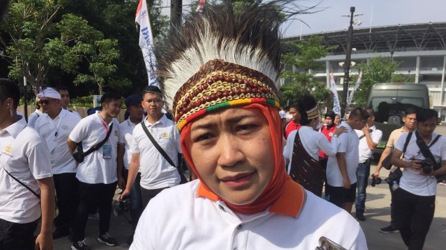 Fitri Handari, istri Kapolri Jenderal Pol Idham Azis. Foto: Raga Imam/kumparan
