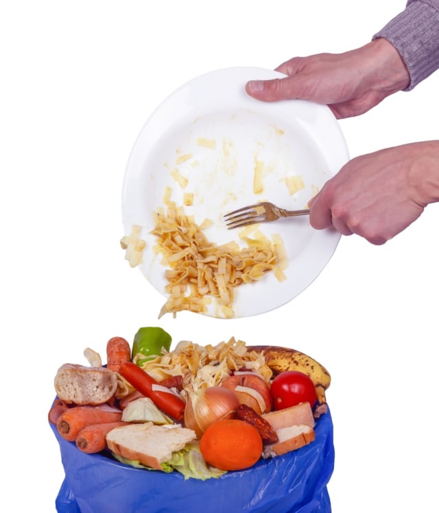 Ilustrasi makanan sisa. Foto: Shutter Stock