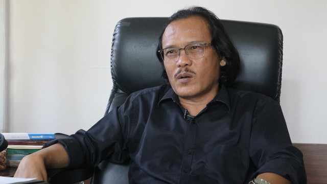 Pengamat pertanian Institut Pertanian Bogor Dwi Andreas Santosa di ICBB Bogor, Rabu (4/12). Foto: Muhammad Fadli Rizal/kumparan