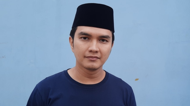 Aldi Taher di kawasan Kapten Tendean, Jakarta Selatan, Senin (9/12). Foto: Maria Gabrielle P./kumparan
