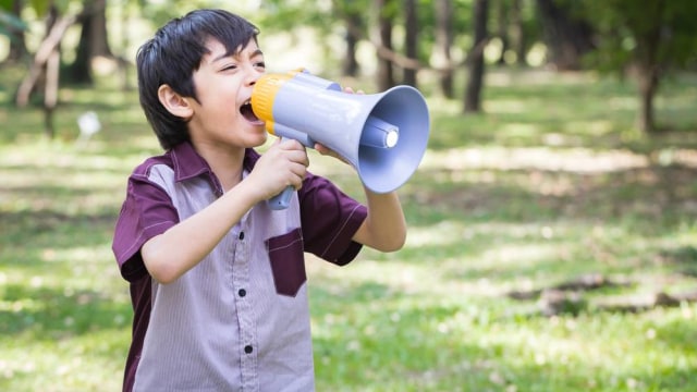 Ilustrasi anak yang percaya diri. Foto: Shutter Stock