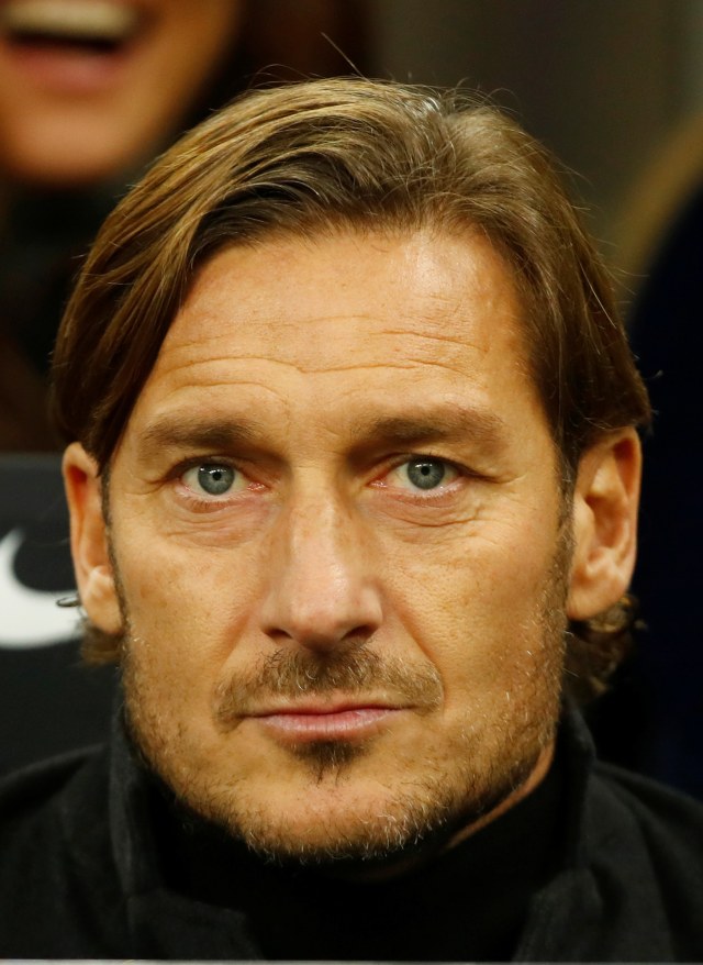 Legenda AS Roma, Francesco Totti. Foto: ALESSANDRO GAROFALO/REUTERS