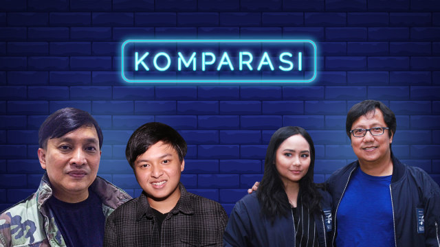 Yovie-Arsy Widianto dan Erwin-Gita Gutawa foto: infografik:Sabryna Putri Muviola/kumparan