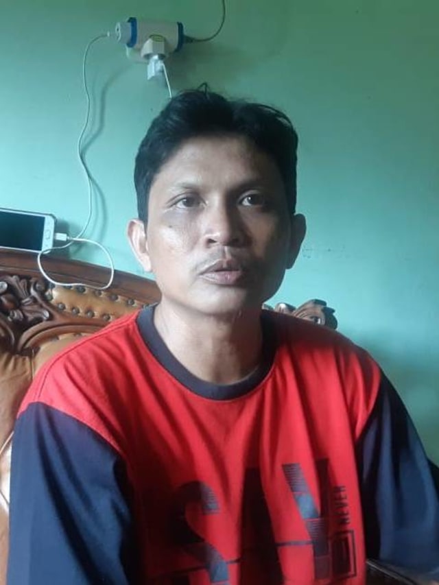 Ayah yusuf, bocah yang ditemukan tanpa kepala di samarinda. Foto: kumparan