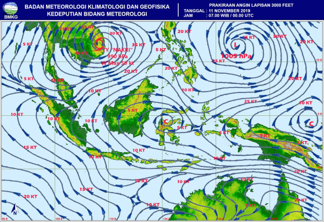 Foto : dokumen BMKG