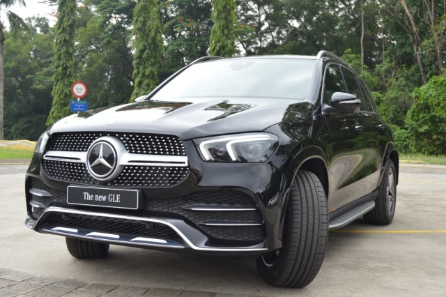 New Mercedes-Benz GLE rakitan Wanaherang, Bogor Foto: Bagas Putra Riyadhana/kumparan