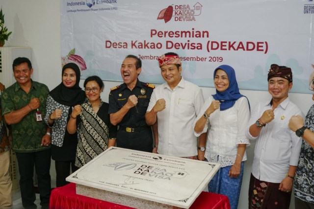 com-Peresmian Desa Kakao Devisa. Foto: dok. LPEI