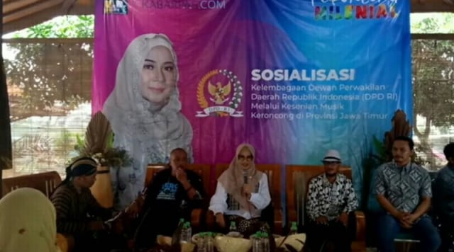 Evi Zainal Abidin Bangkitkan Semangat Masyarakat Cinta Musik Keroncong