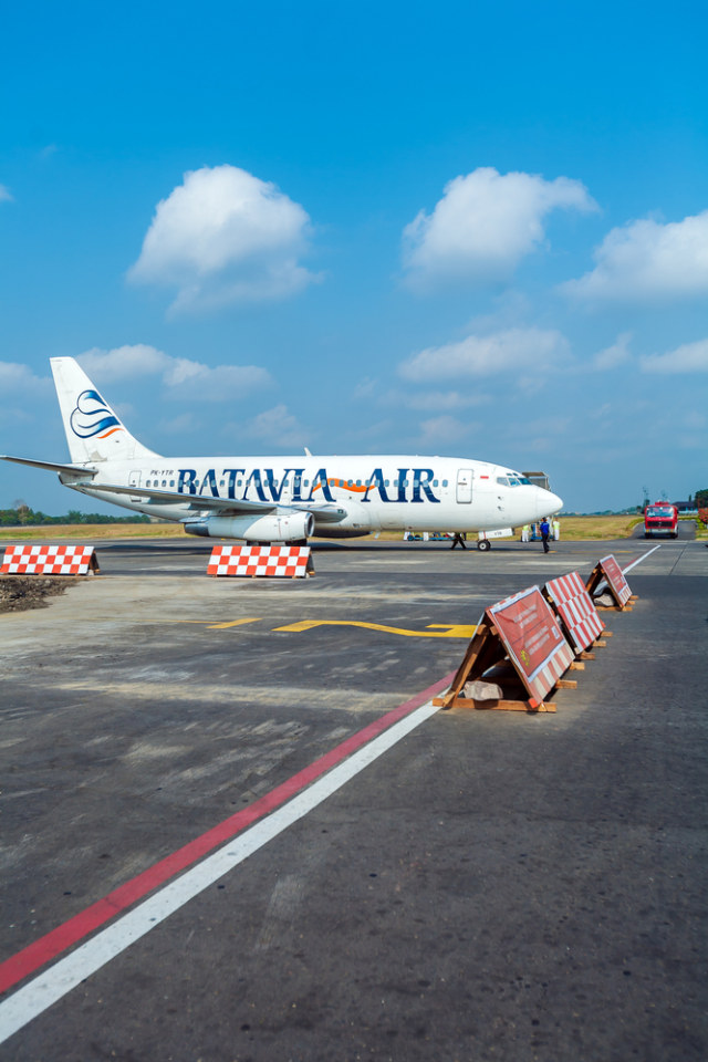 Ilustrasi maskapai penerbangan Batavia Air Foto: Shutter Stock
