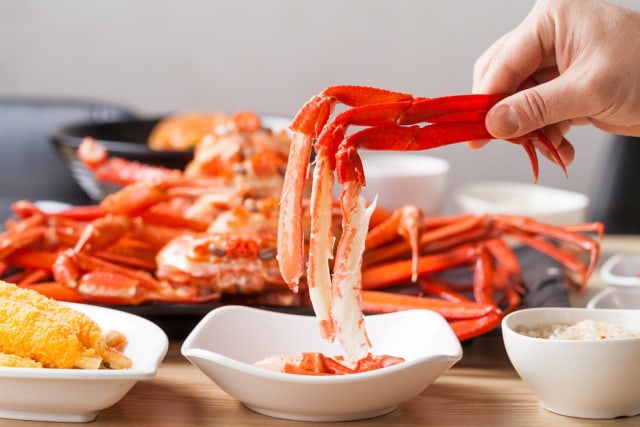Ilustrasi daging kepiting salju  Foto: dok.shutterstock
